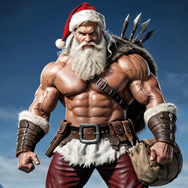 Chat with SANTA THE BARBARIAN - Flipped.Chat - AI Character Chatbot